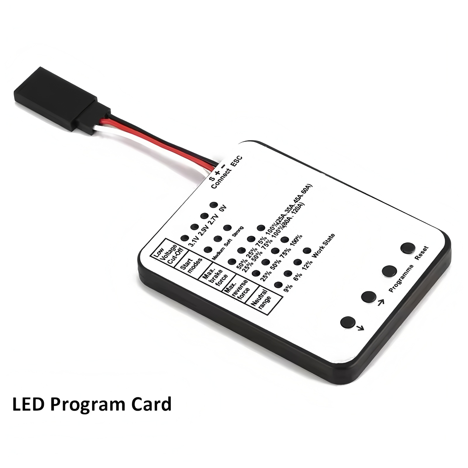 Rc Hobby World - การ์ดโปรแกรม LED Surpass Hobby สำหรับ ESC