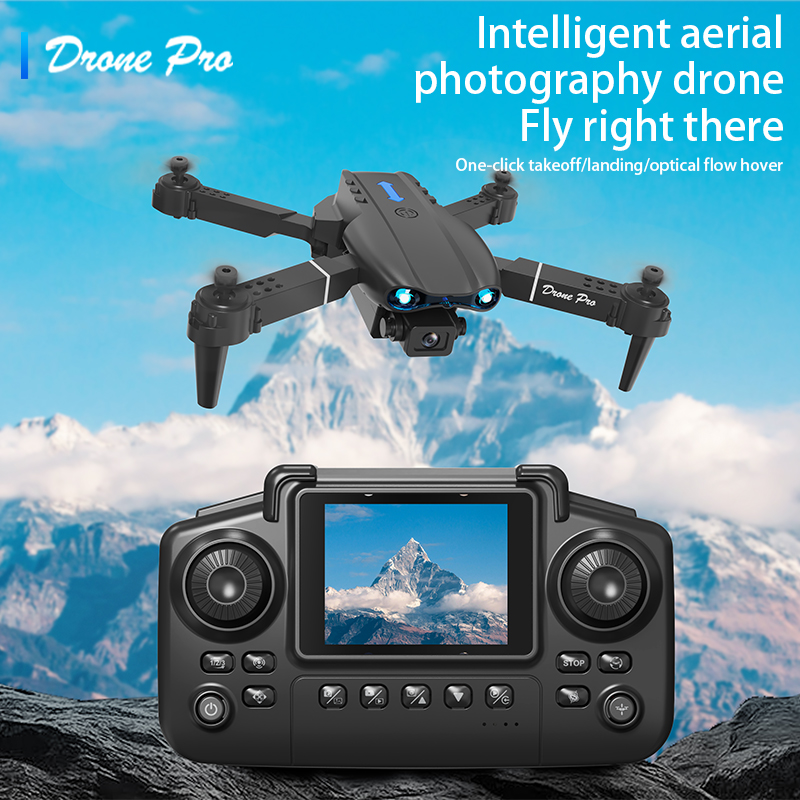Rc Hobby Charger - E99 Airหน้าจอควบคุมDrone Professionalกว้างRC Dron HD 4Kกล้องพับเฮลิคอปเตอร์เครื่องบินQuadcopter