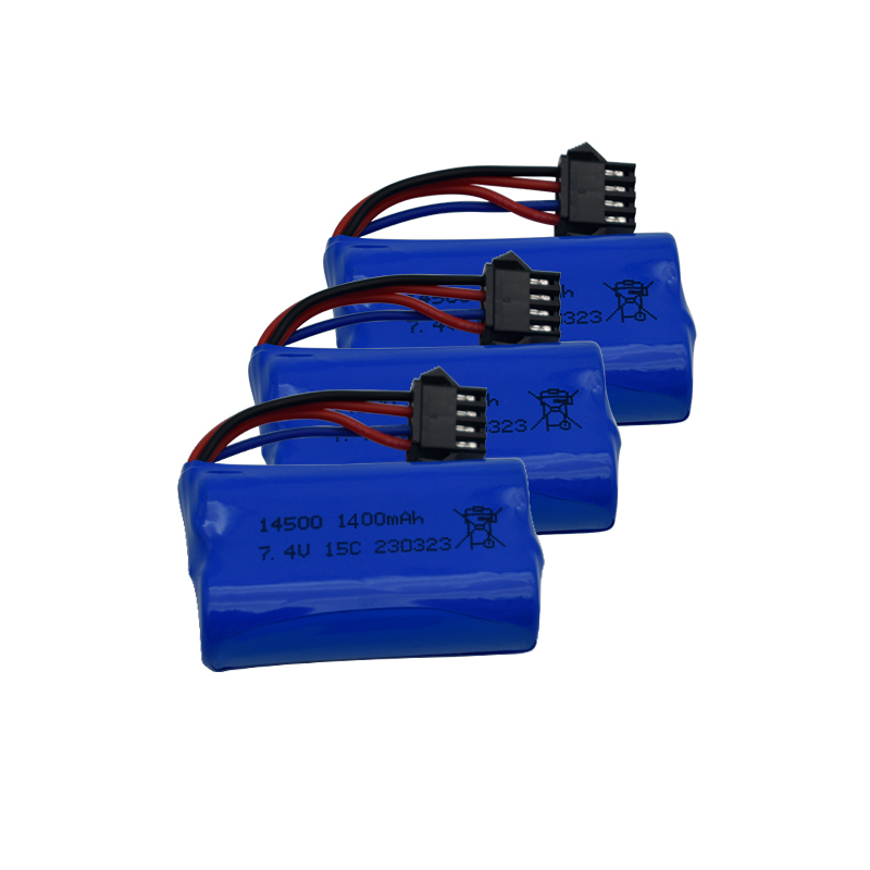 7.4V 1400mAh 14500 แบตเตอรี่ลิ - Rc Hobby Charger บทวิจารณ์และราคา