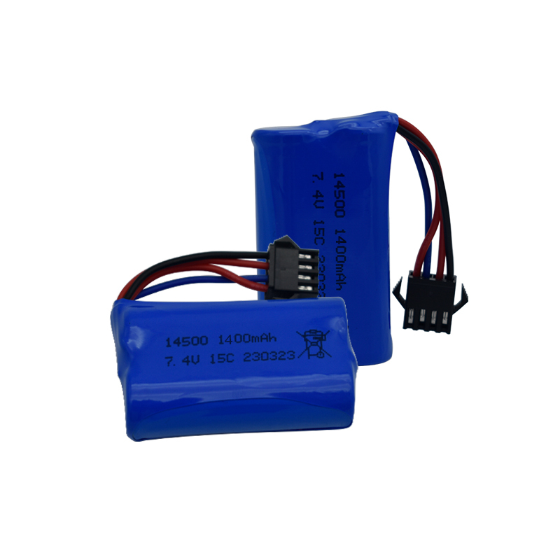 7.4V 1400mAh 14500 แบตเตอรี่ลิ - Rc Hobby Charger บทวิจารณ์และราคา