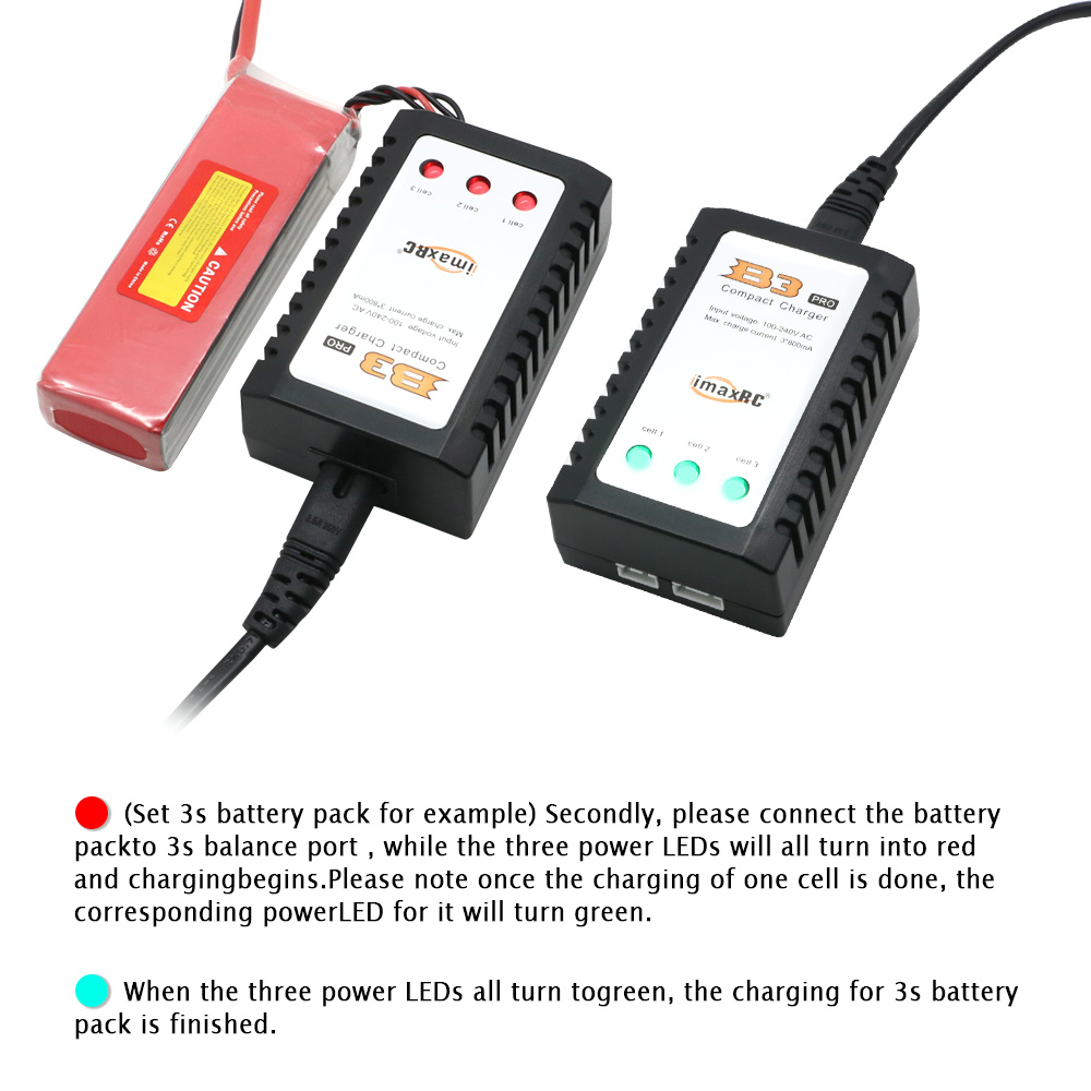 Imax B3 Pro 2-3S เครื่องชาร์จ  - Rc Hobby Charger บทวิจารณ์และราคา