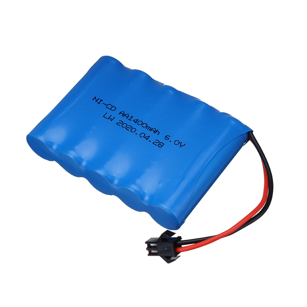 แบตเตอรี่ NiCd 6V 1400mAh สำหร - Rc Hobby Hub บทวิจารณ์และราคา
