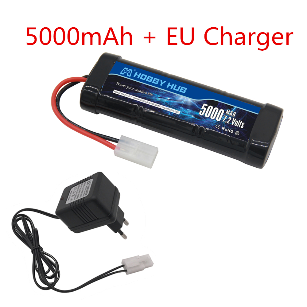 แบตเตอรี่ใหม่ 7.2V 5000/6800mA - Rc Hobby Hub บทวิจารณ์และราคา