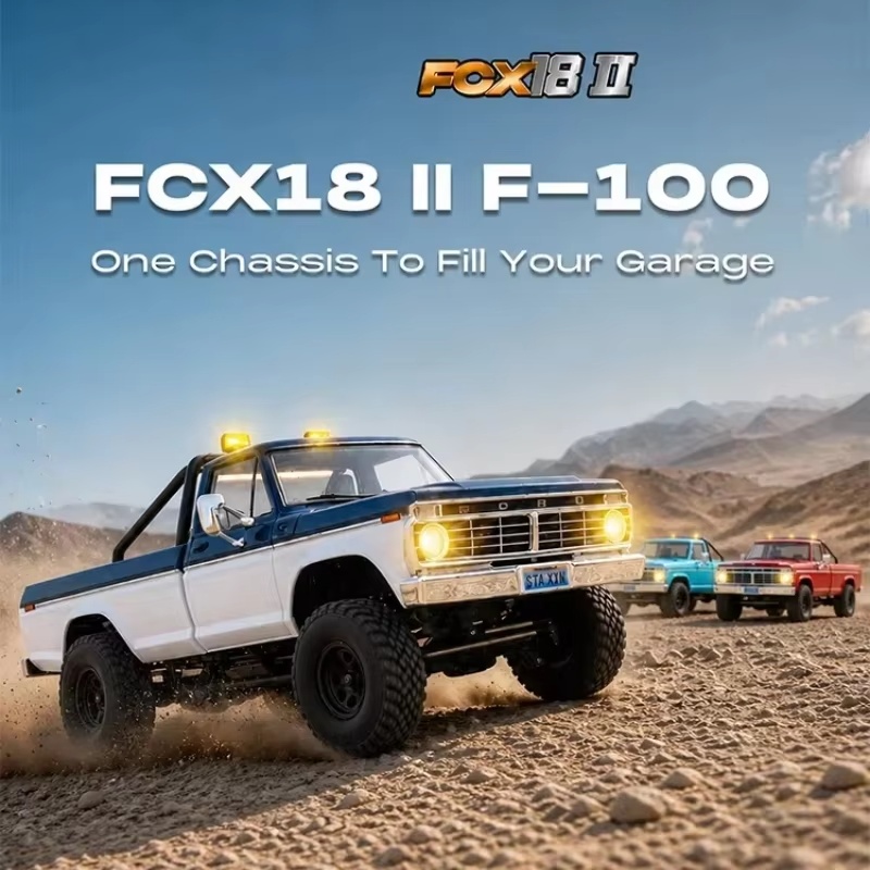 FMS 1:18 FCX18 II F‑100 Brushe - Rc Hobby Grade Car บทวิจารณ์และราคา