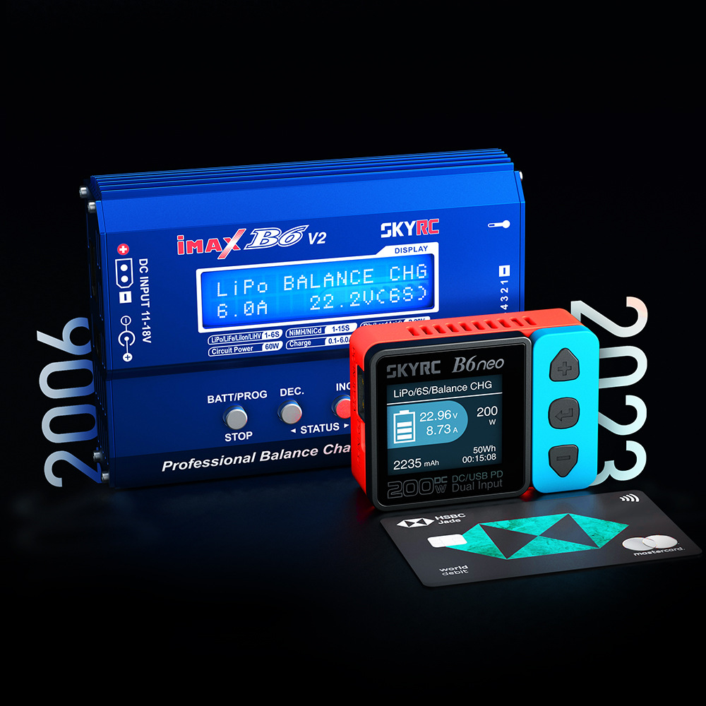 SKYRC B6neo Charger พร้อม XT60 - Rc Hobby Charger บทวิจารณ์และราคา