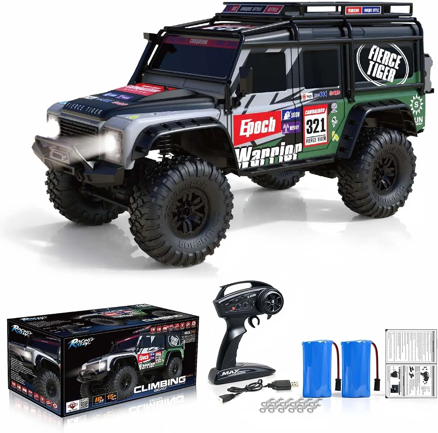 รถบังคับวิทยุ RC Crawler ขนาด  - Rc Hobby Grade Car บทวิจารณ์และราคา