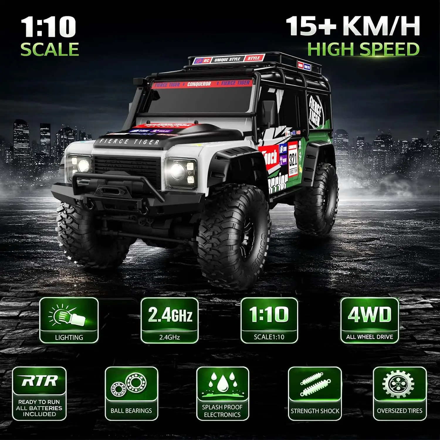 รถบังคับวิทยุ RC Crawler ขนาด  - Rc Hobby Grade Car บทวิจารณ์และราคา
