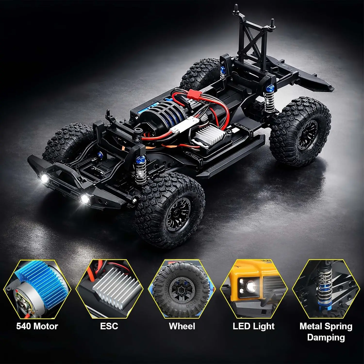 รถบังคับวิทยุ RC Crawler ขนาด  - Rc Hobby Grade Car บทวิจารณ์และราคา