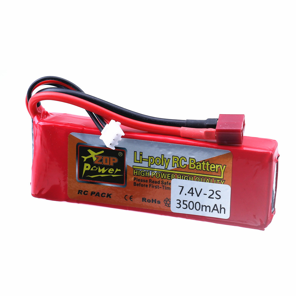 แบตเตอรี่ Lipo 2S 7.4V 3500mAh - Rc Hobby Hub บทวิจารณ์และราคา