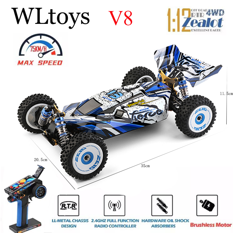 Wltoys mobil RC แข่ง124007ความ - Rc Hobby World บทวิจารณ์และราคา