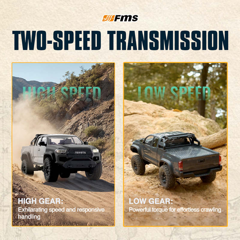 รถจำลอง FMS Tacoma ของแท้ ได้ร - Rc Hobby Grade Car บทวิจารณ์และราคา