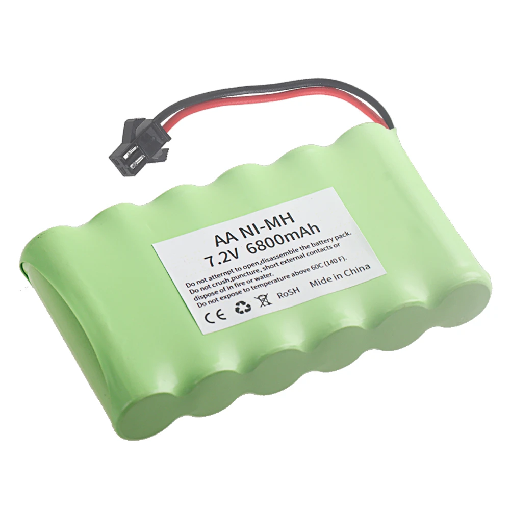 Ni-MH 7.2V 6800mAh ปลั๊ก SM แบ - Rc Hobby Hub บทวิจารณ์และราคา