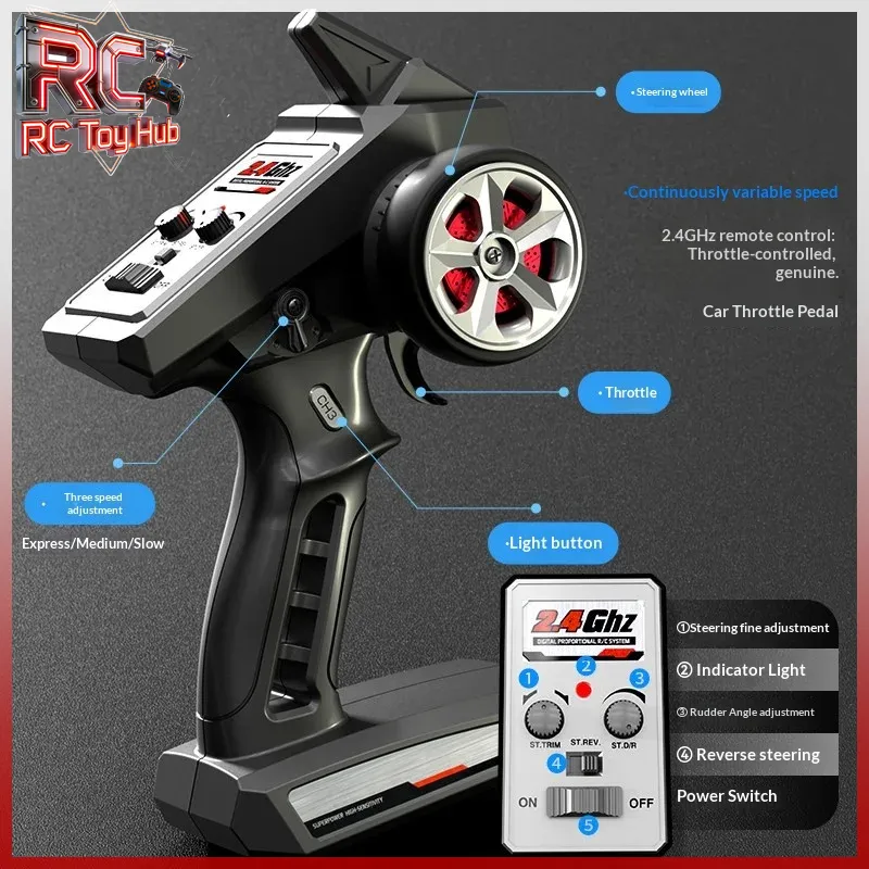 รถบังคับวิทยุแบบไร้แปรงถ่าน ขั - Rc Hobby Grade Car บทวิจารณ์และราคา