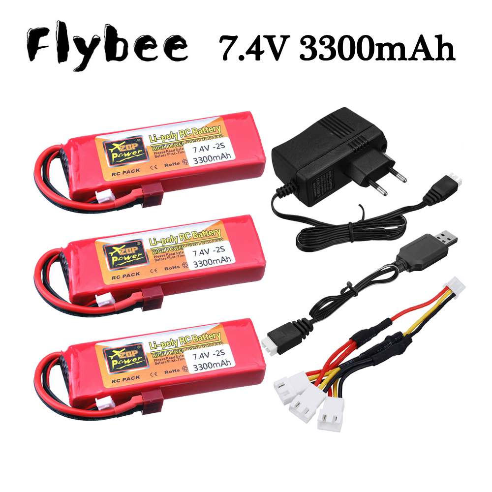 2S 7.4V 3300mAh ชุดชาร์จแบตเตอ - Rc Hobby Hub บทวิจารณ์และราคา